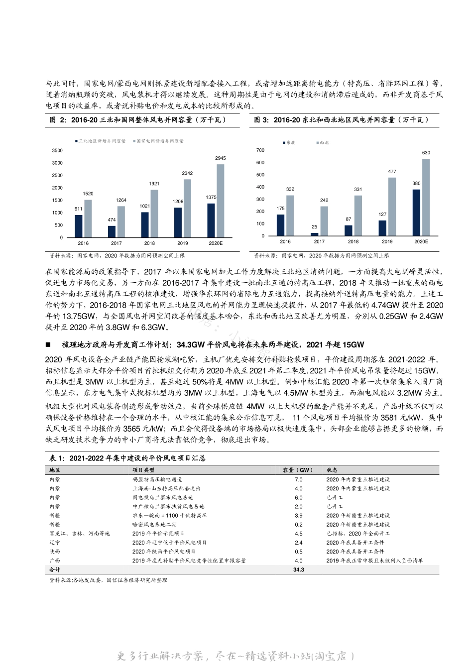 2022-07-平价风电专题研究之一：还在担心风电没补贴怎么办？平价项目已“来势汹汹”-国信证券.pdf_第2页