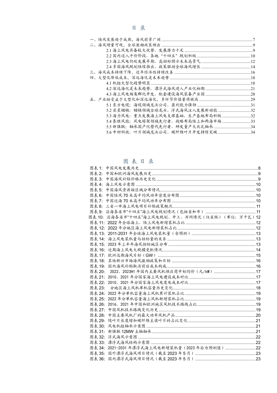 2023全球海上风电激励政策未来发展趋势及细分产业链龙头分析报告.pdf_第2页