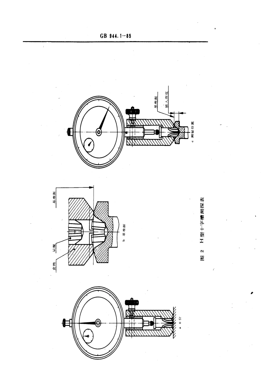 GB 944.1-85 螺钉用十字槽.pdf_第3页