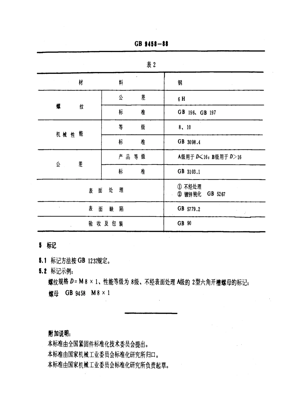 GB 9458-88 2型六角开槽螺母 细牙 A和B级.pdf_第3页