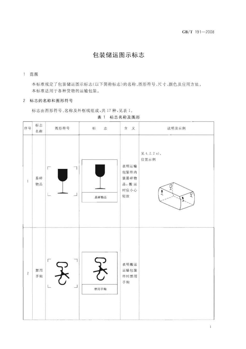 GB T 191-2008 包装储运图示标志.pdf_第3页