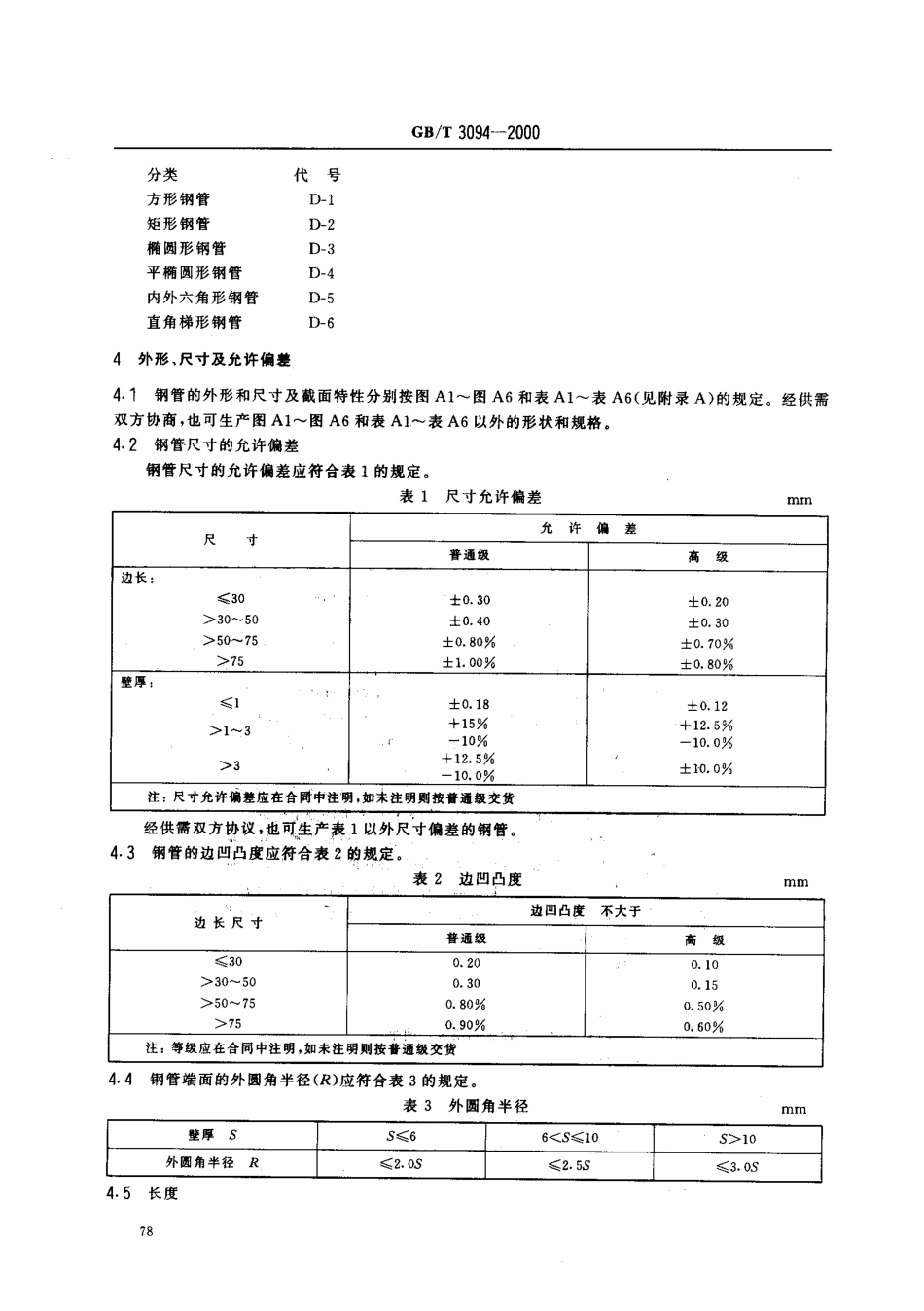 GB T 3094-2000 冷拔异型钢管.pdf_第3页