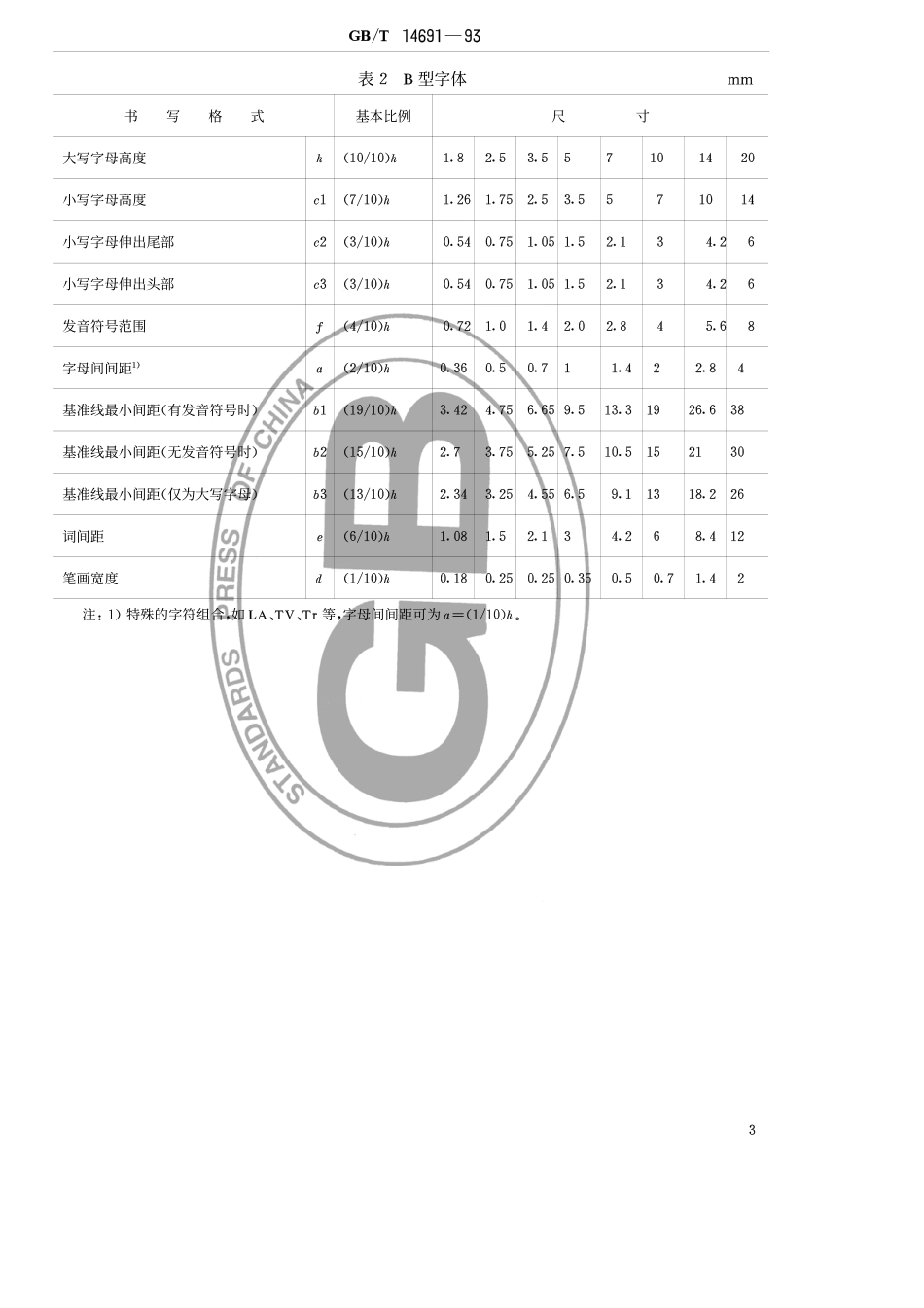 GB T 14691-1993 技术制图 字体.pdf_第3页