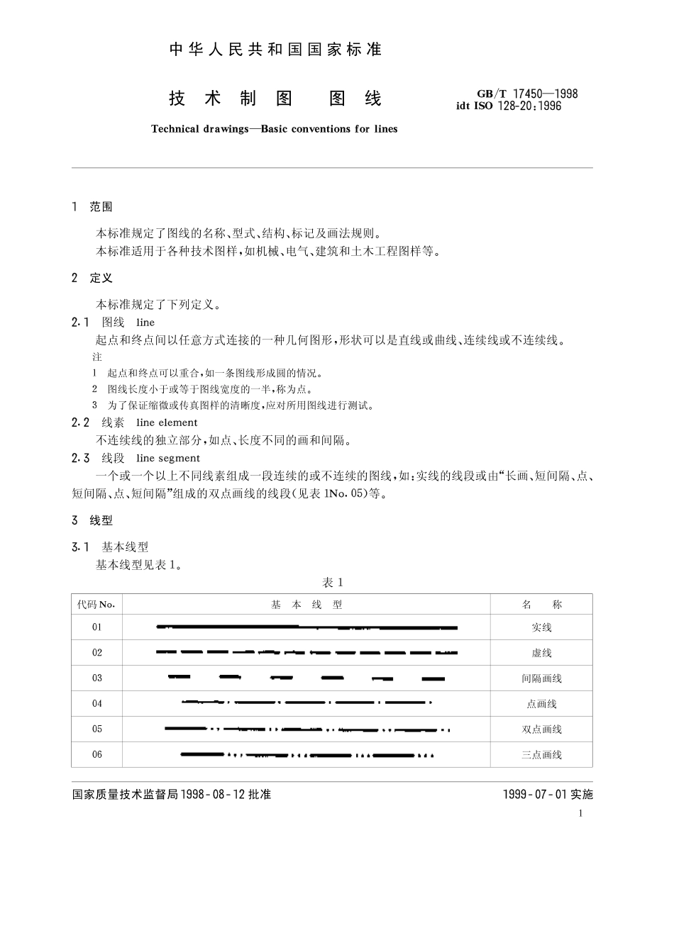 GB T 17450-1998 技术制图 图线.pdf_第3页