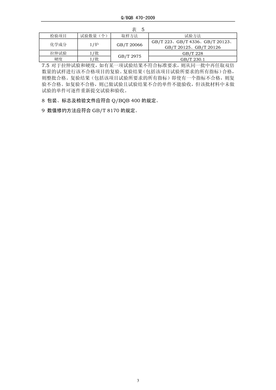 Q BQB 470-2009 彩电显像管荫罩框架用钢带.pdf_第3页