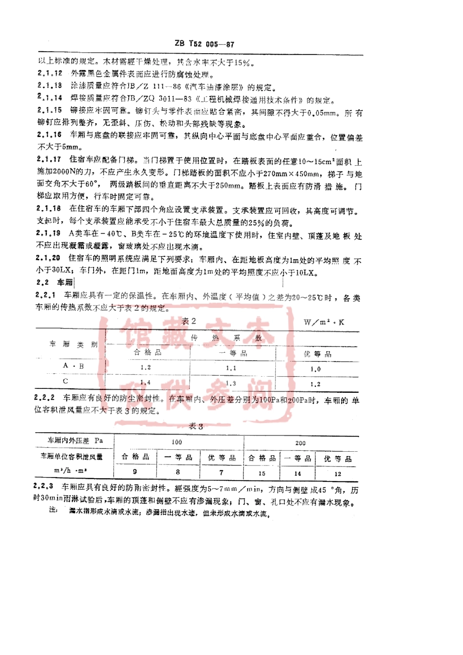 QC T 452-1999 住宿车 通用技术条件.pdf_第3页