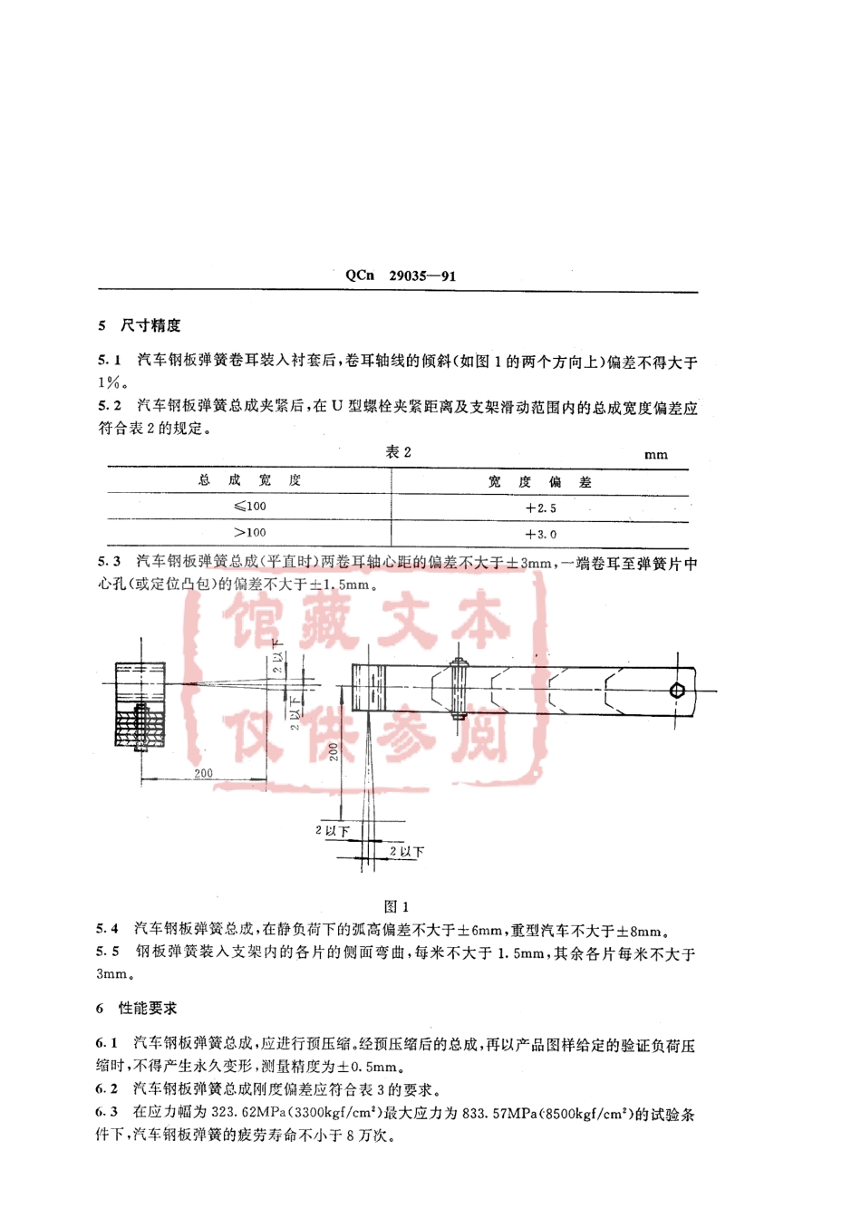 QC T 29035-1991 汽车钢板弹簧技术条件.pdf_第2页