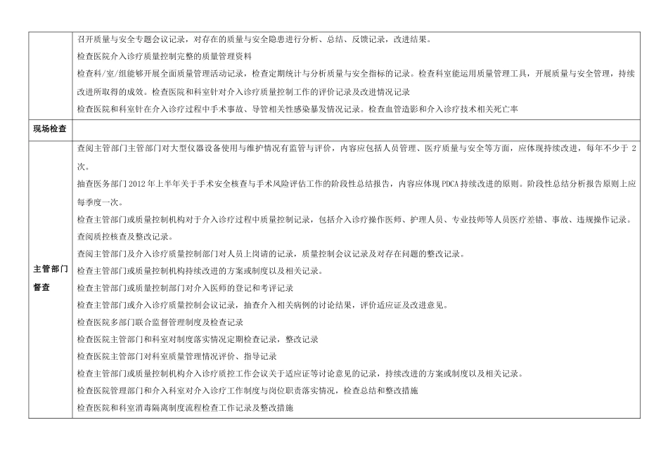 三甲评审检查内容分类汇总(介入室).docx_第3页