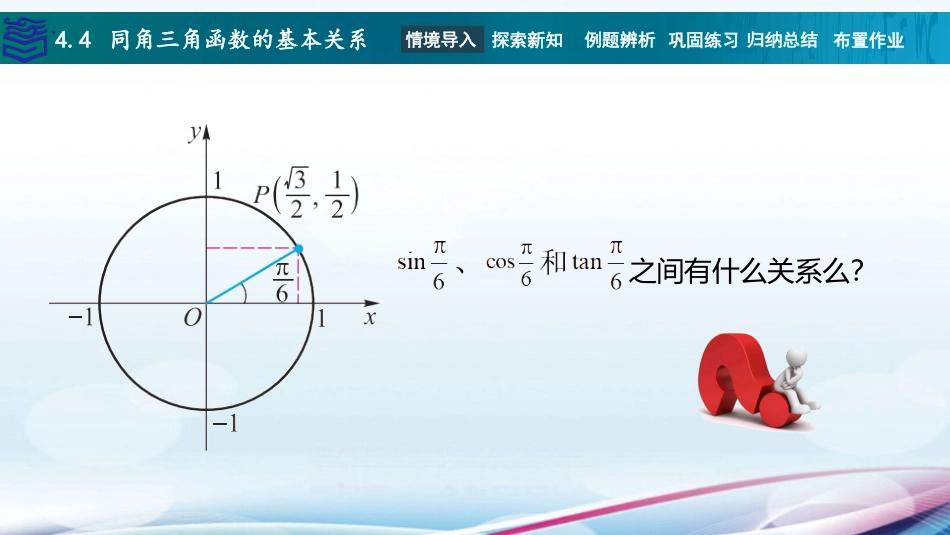 4.4 同角三角函数的基本关系.pptx_第2页