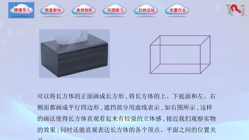 7.1.2 直观图的画法（同步课件）-【中职专用】2023-2024学年高一数学同步精品课堂（高教版2021·基础模块下册）.pptx_第3页