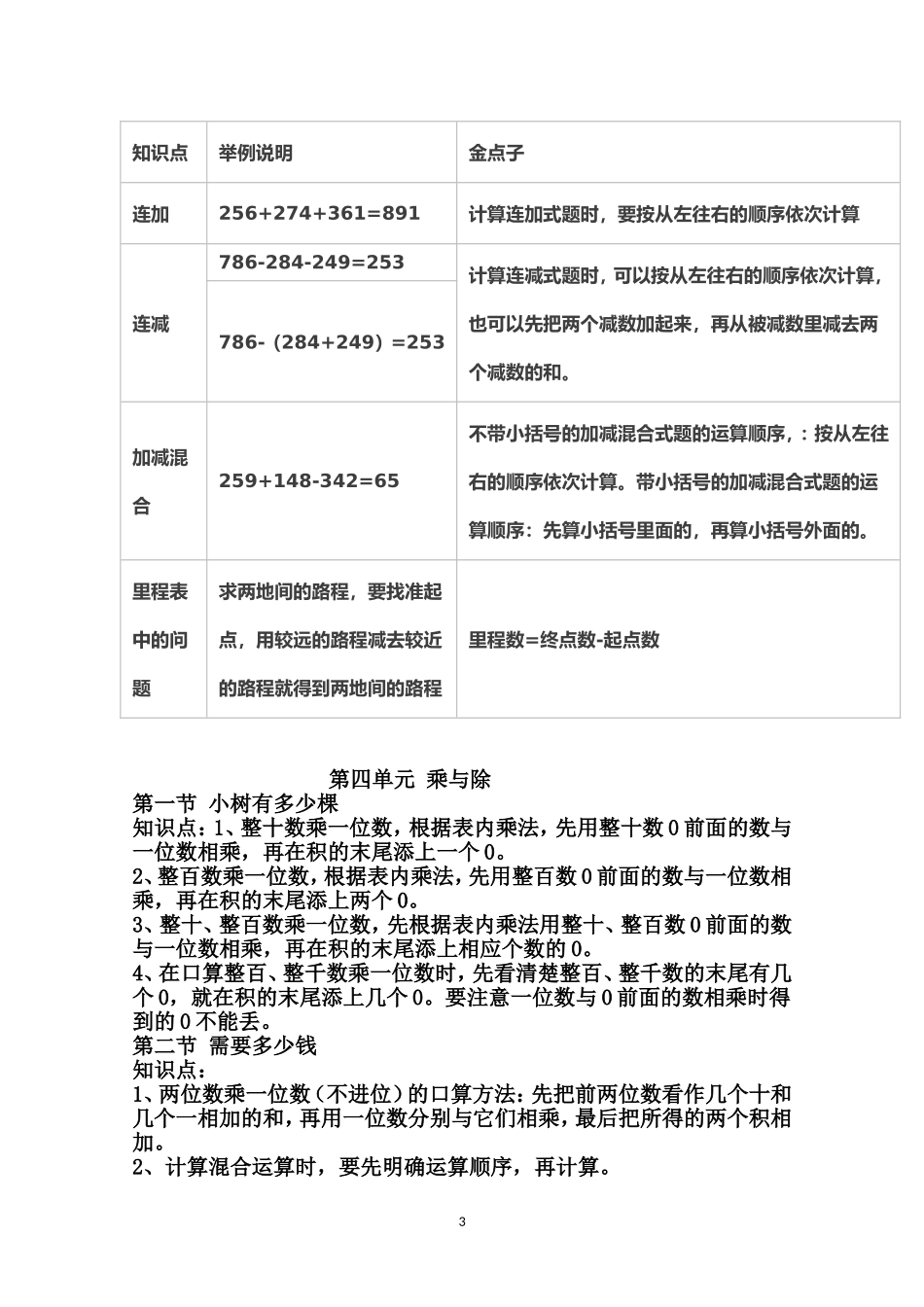 【北师大版】三数上知识点归纳15页(1).doc_第3页