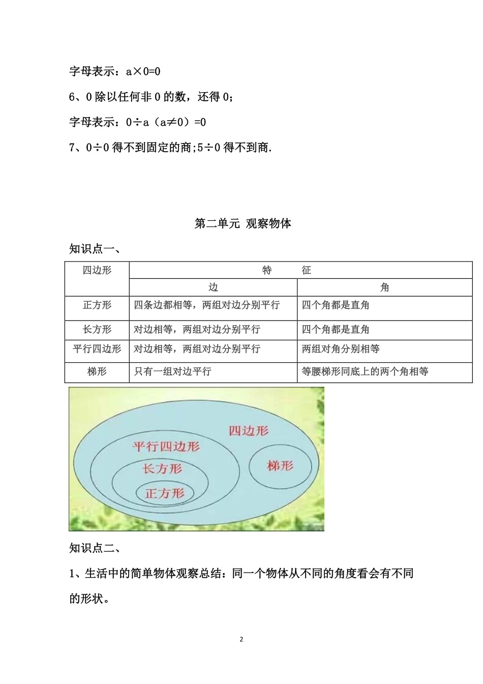 【北师大版】三数上知识点归纳15页(1).pdf_第2页