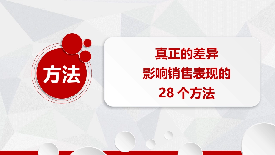 01 保险早会培训-改进销售表现的28种方法.pptx_第2页