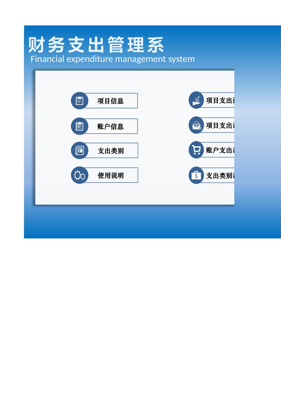 13 -财务支出管理系统（项目管理）.xlsx_第1页