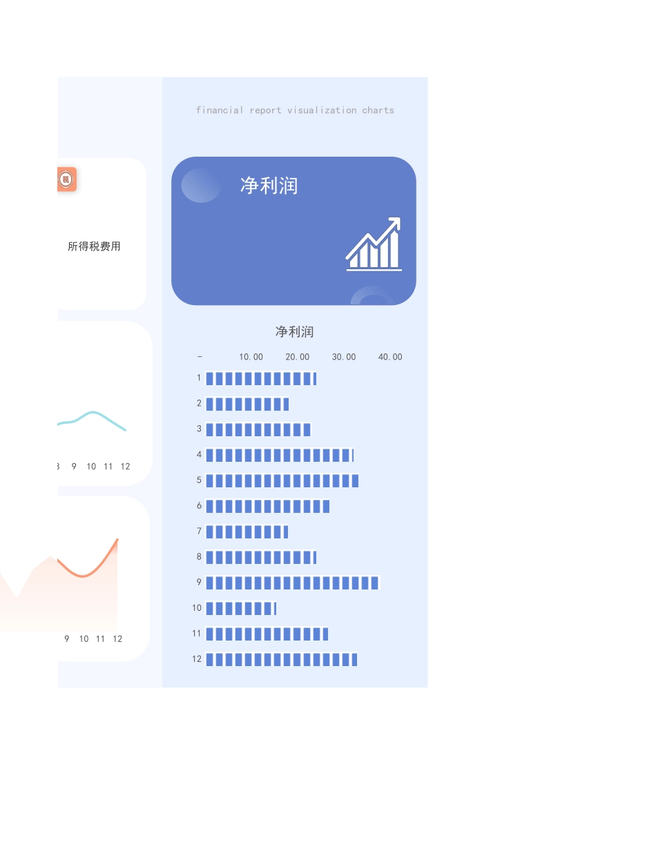 19-财务报表-经营收入利润数据可视化看板.xlsx_第2页