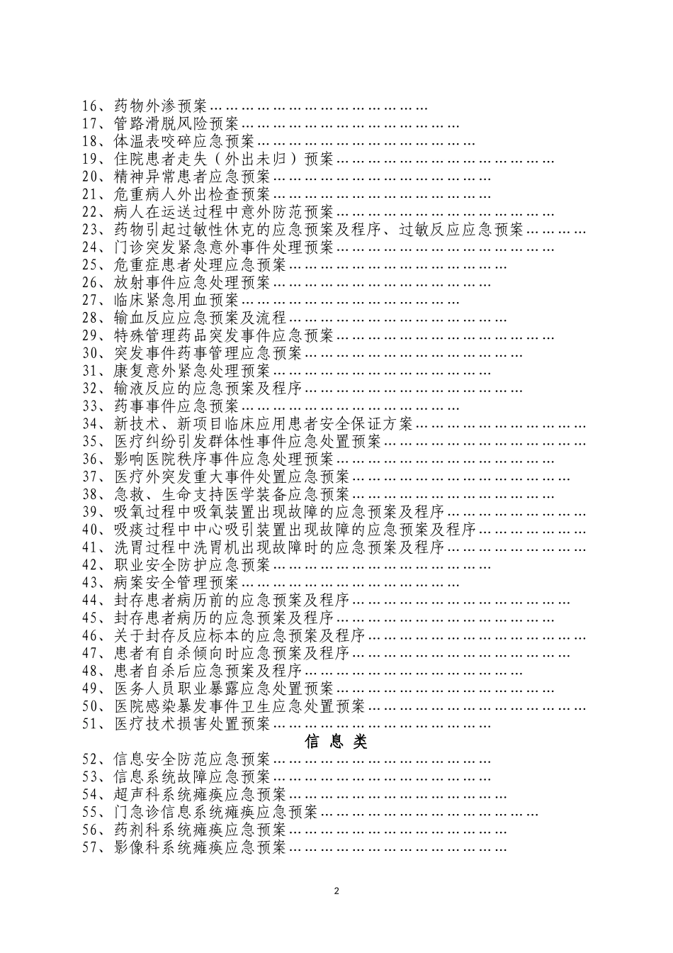 桑木镇卫生院各类应急预案汇编【160页】.doc_第2页