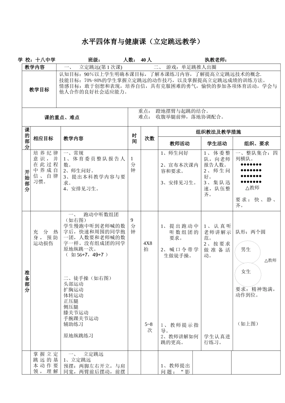 初中水平四体育与健康课（立定跳远教学）.docx_第2页