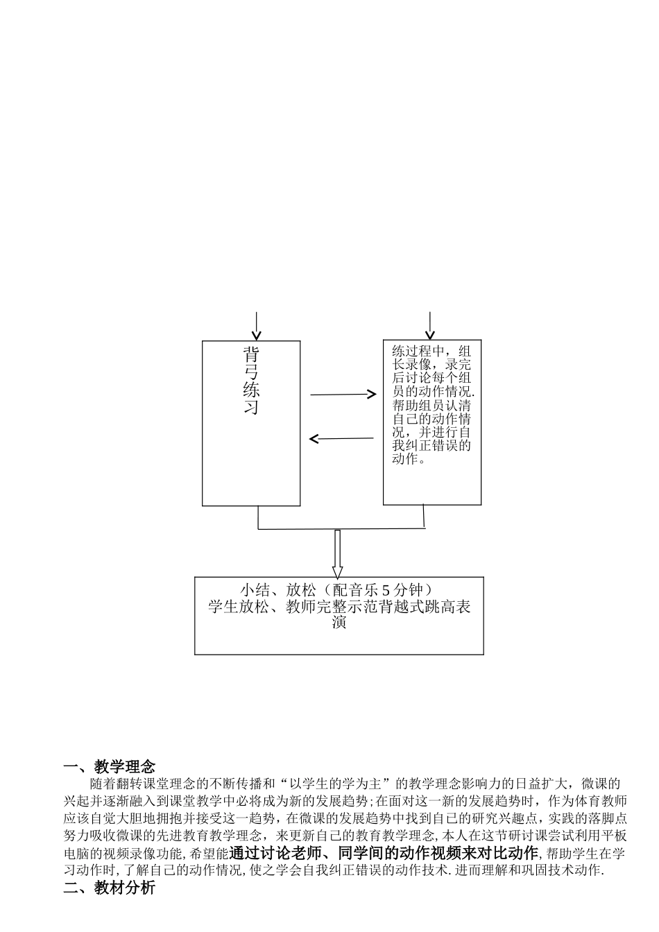 第一次背越式跳高公开课教学设计与反思.doc_第2页