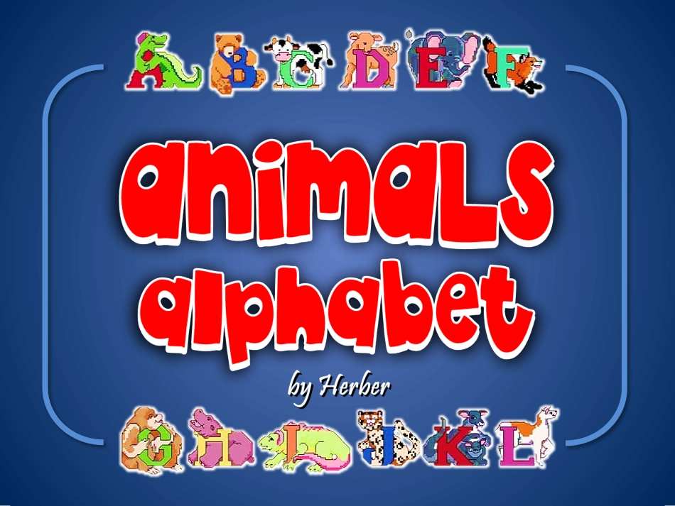 animals-alphabet.pptx_第1页