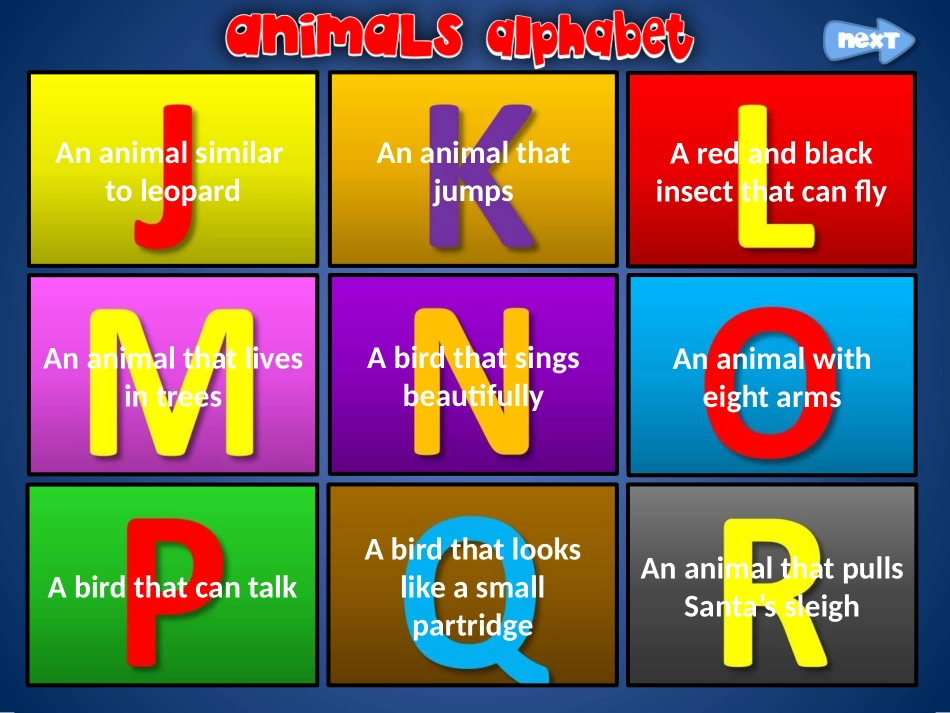 animals-alphabet.pptx_第3页