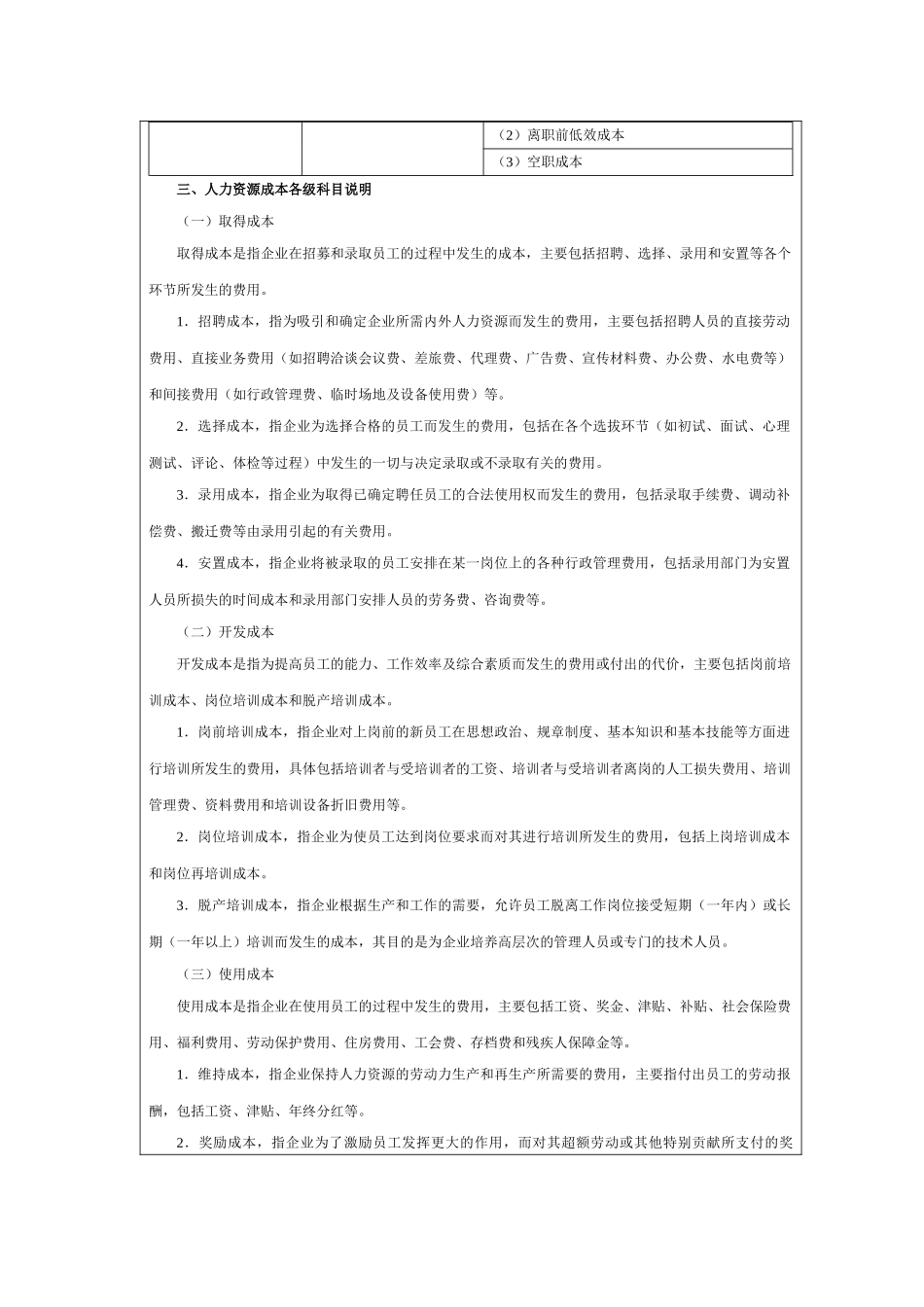 【成本分析】企业人力资源成本费用的构成.docx_第2页