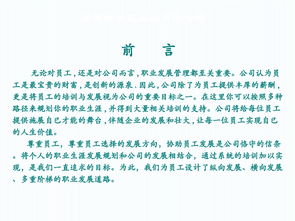 【晋升管理】员工晋升通道及晋升办法.ppt_第2页