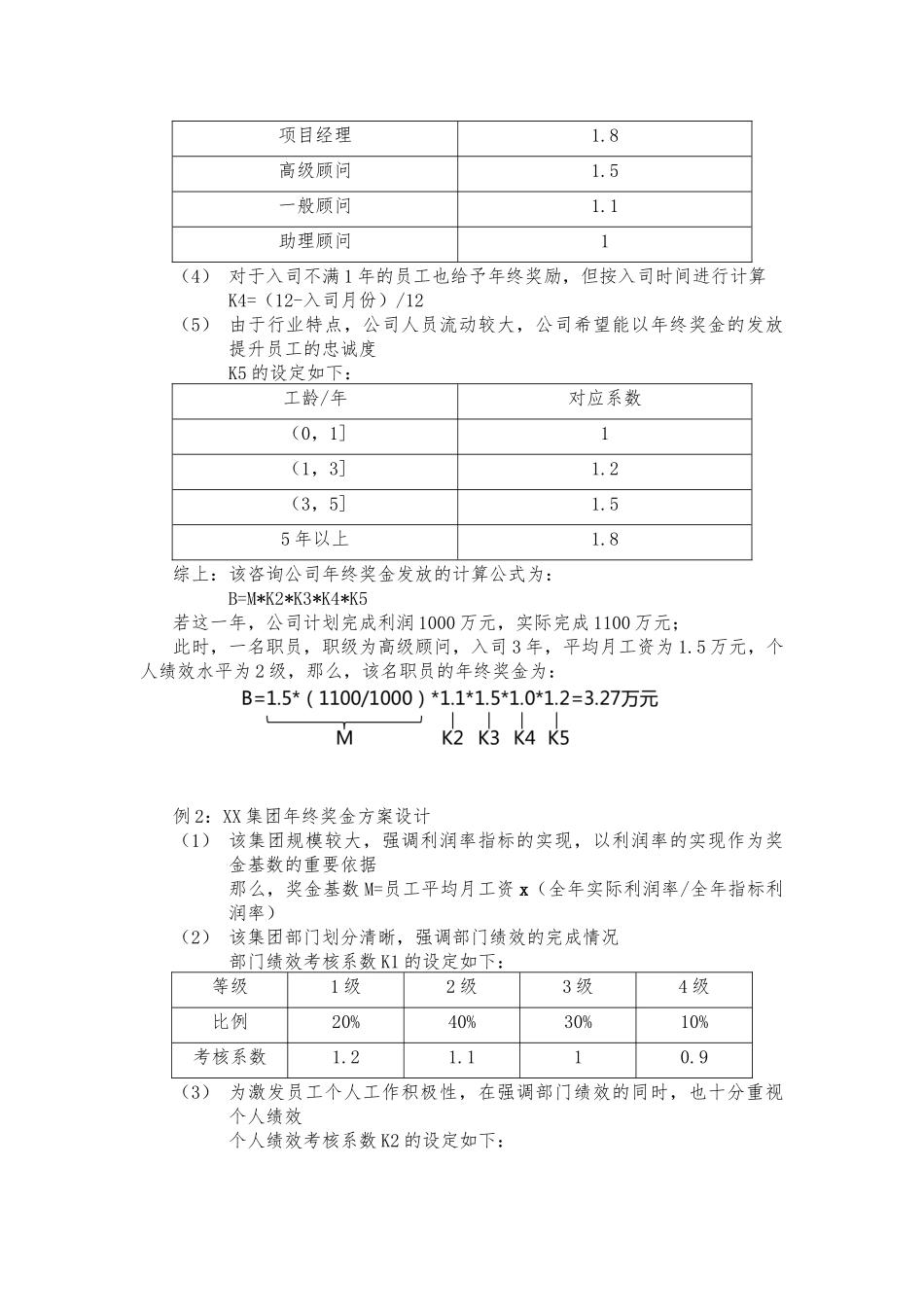 【年终奖】年终奖金发放方案设计（多个层面、多重系数）.docx_第3页