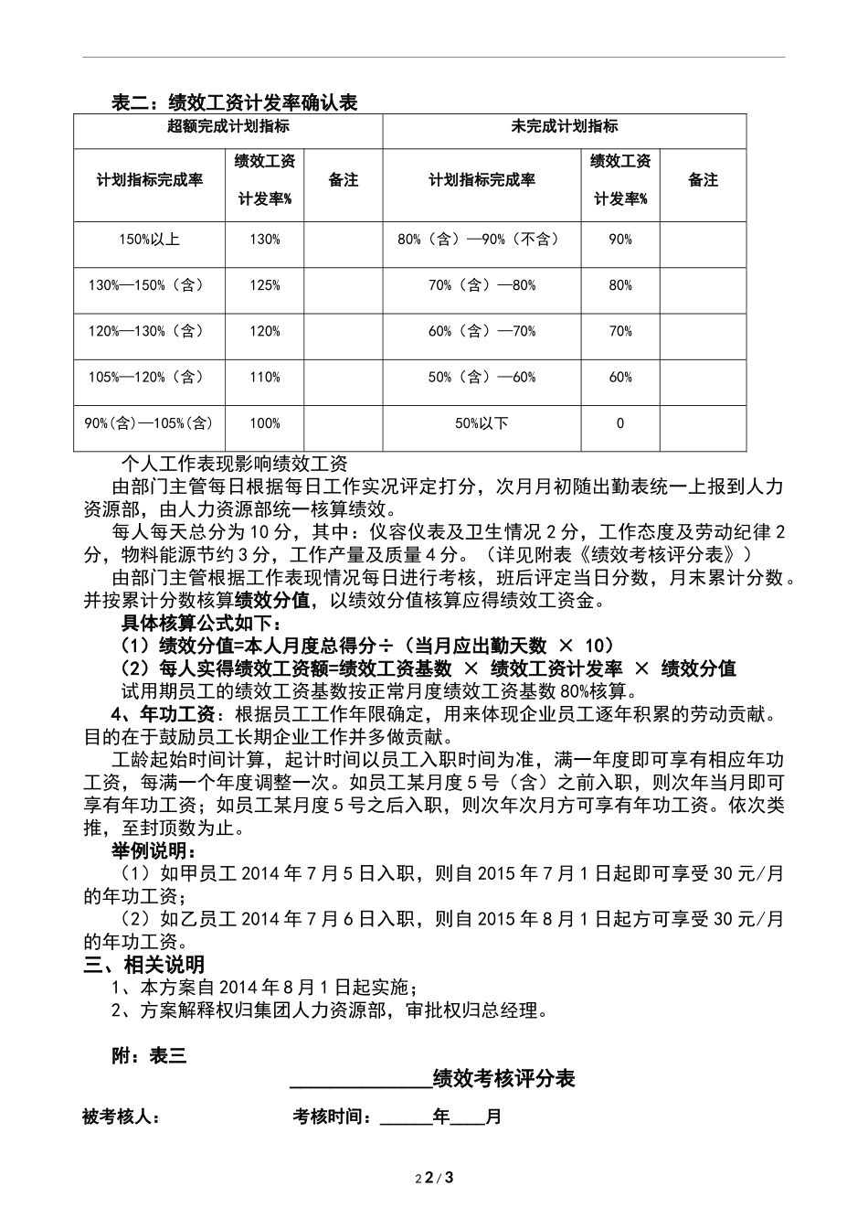 【新增】-009 -超市门店薪酬结构方案.doc_第2页