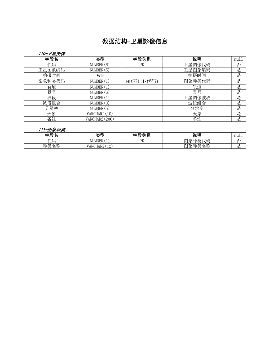 数据结构-卫星影像信息【山大教育】.xls_第1页