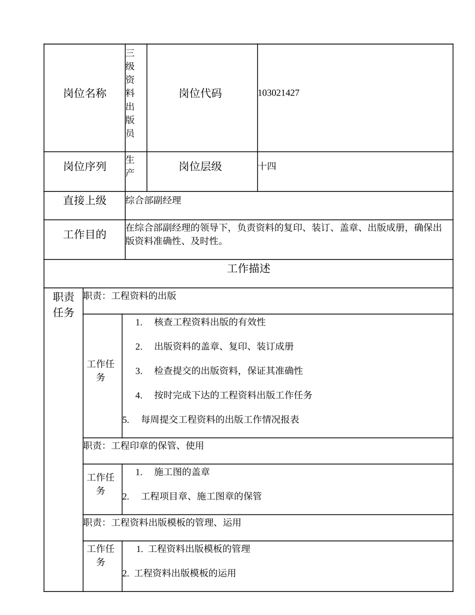 103021427 三级资料出版员.doc_第1页