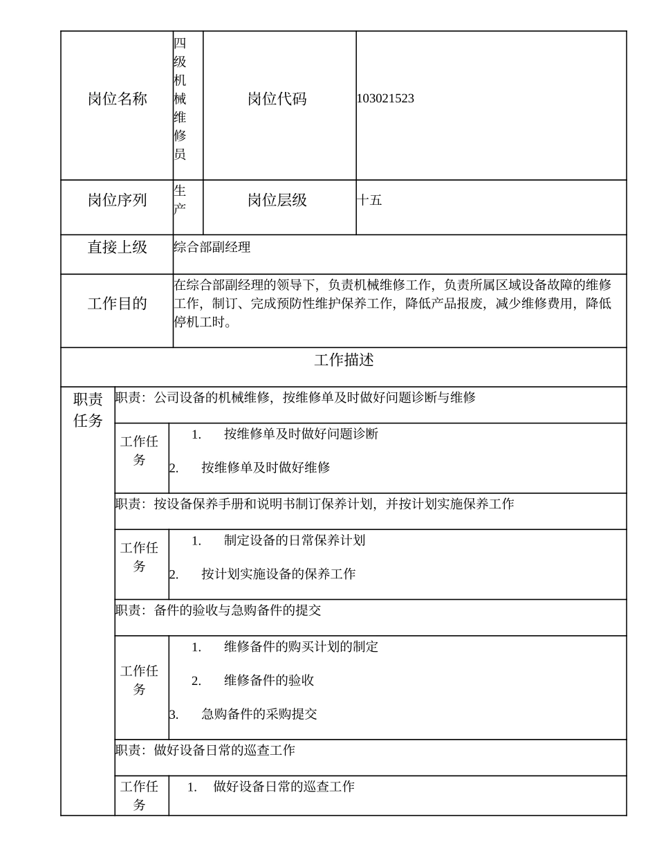 103021523 四级机械维修员.doc_第1页