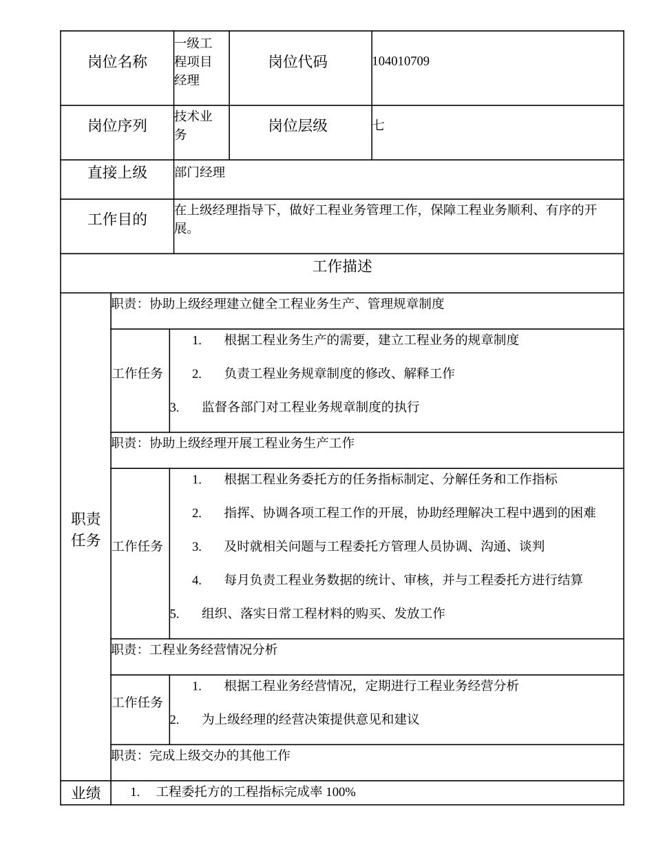 104010709 一级工程项目经理.doc_第1页