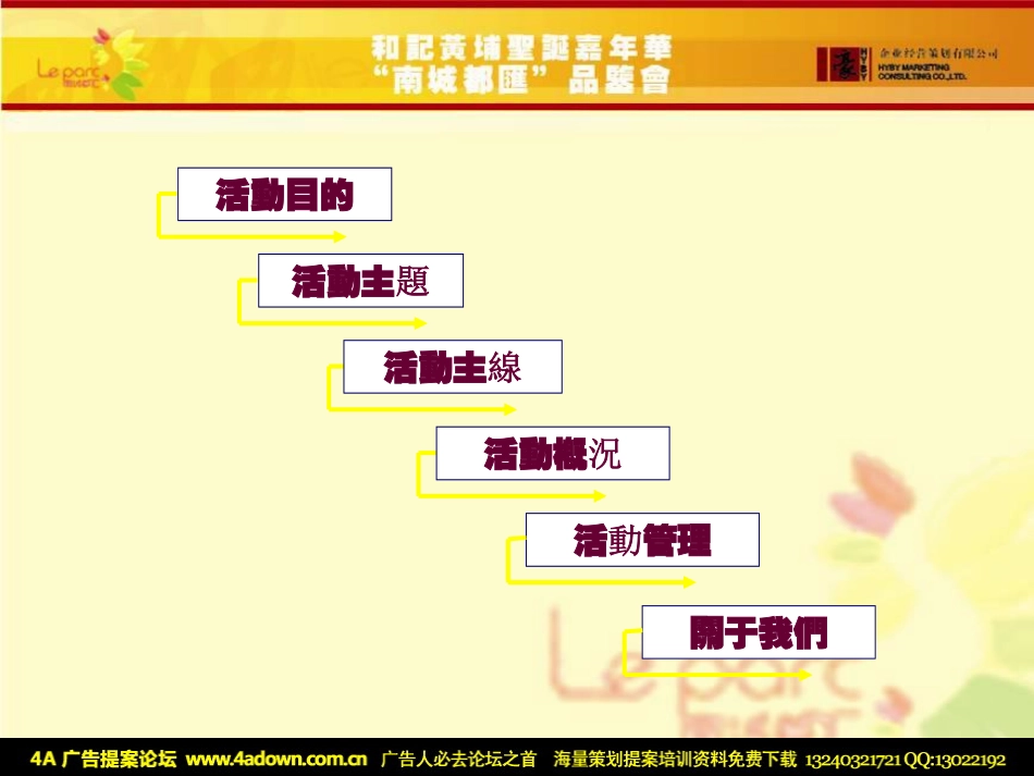 2008和记黄埔地产戶型品鉴会及圣诞活动策划方案-57p.pdf_第3页