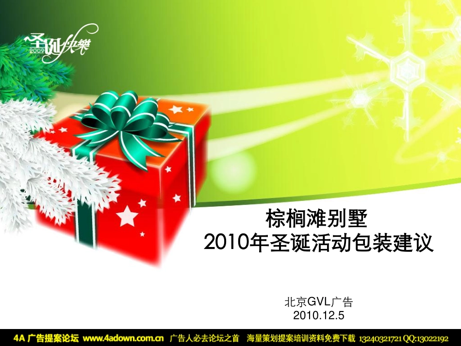 2010棕榈滩别墅圣诞活动包装建议-22p.pdf_第2页