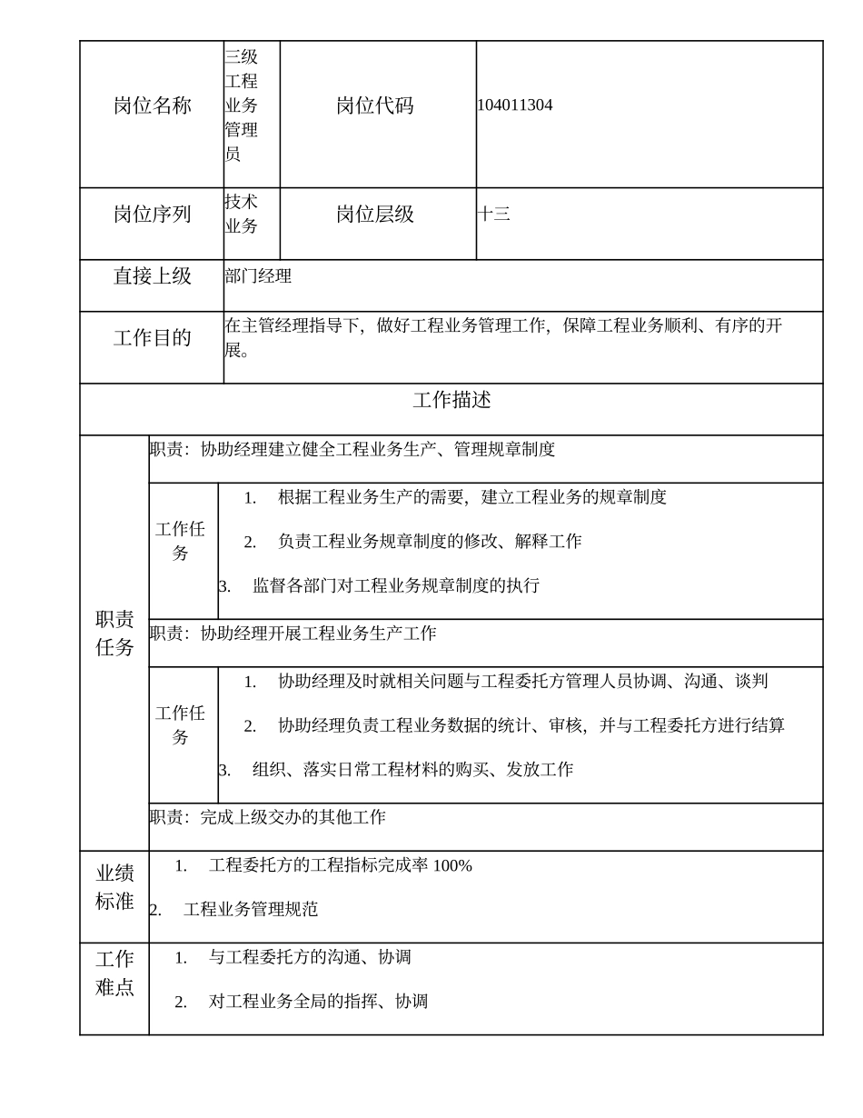 104011304 三级工程业务管理员.doc_第1页