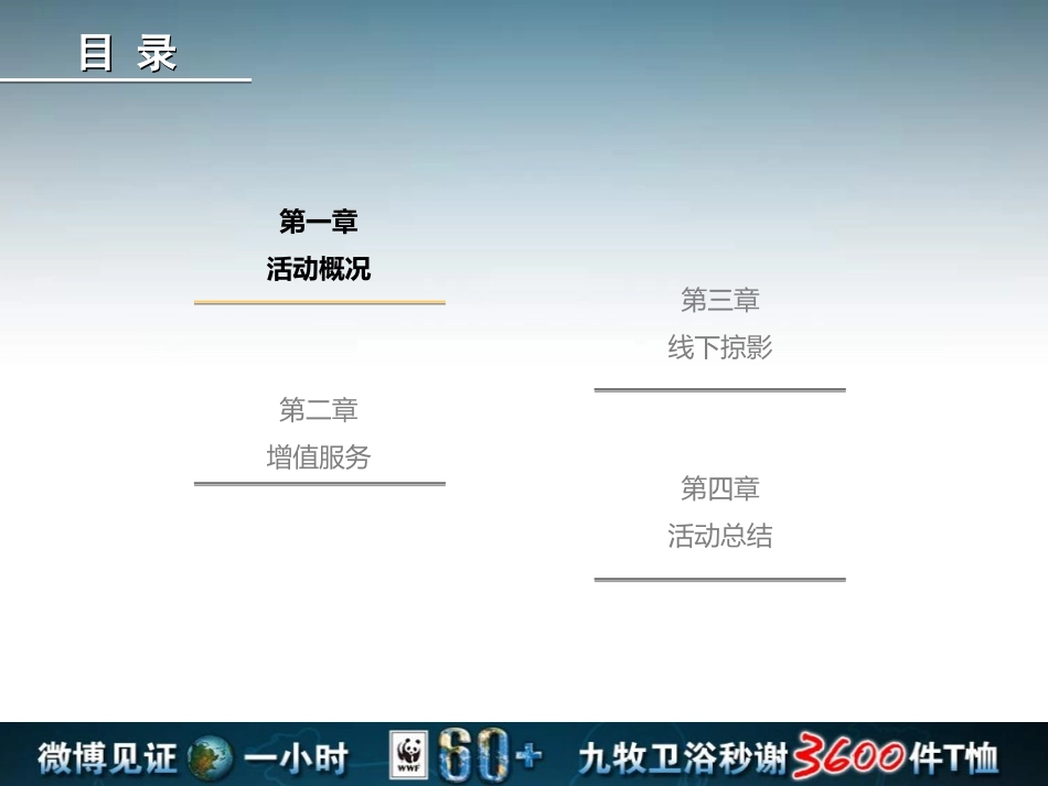 九牧卫浴地球一小时活动总结（终版）.ppt_第2页