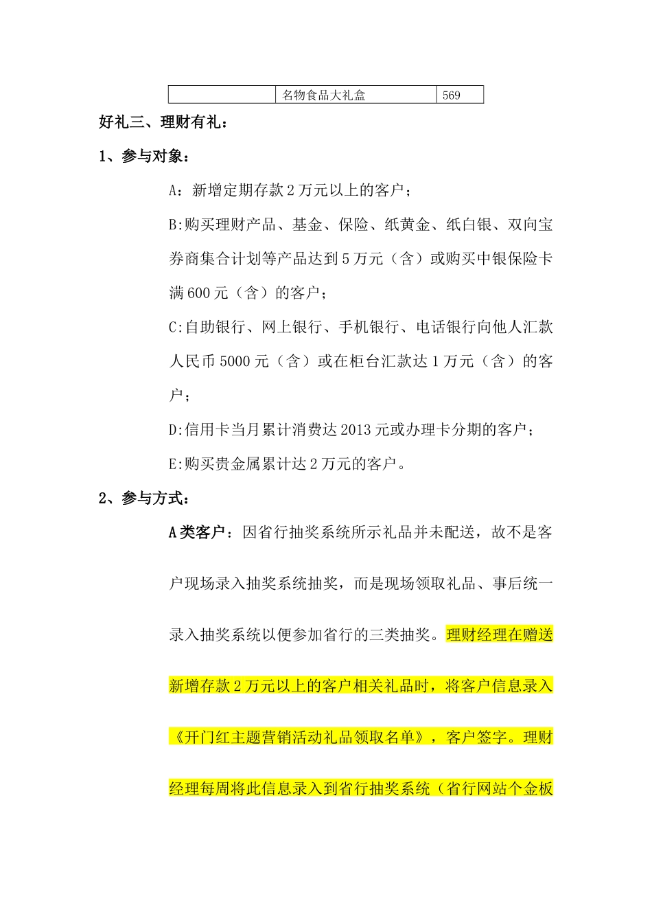 银行开门红主题营销活动礼品方案.docx_第2页