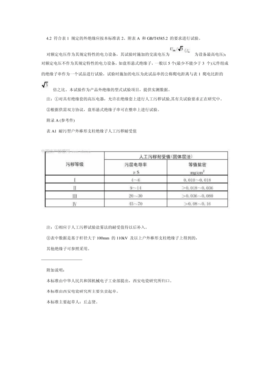 GBT5582-93高压电力设备外绝缘污秽等级.pdf_第3页