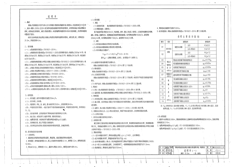 通桥（2016）2229-Ⅰ（31.5m）有砟轨道预制后张法预应力混凝土简支整孔箱梁（双线、单箱单.pdf_第3页