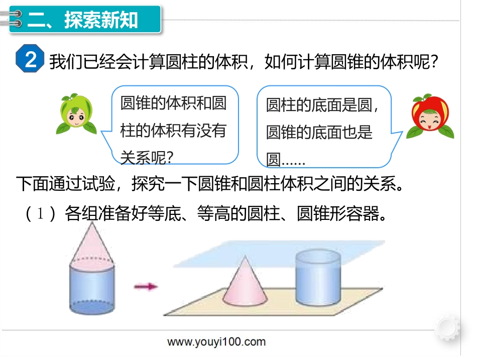 2.圆锥 第2课时 圆锥的体积（1）.pptx_第3页