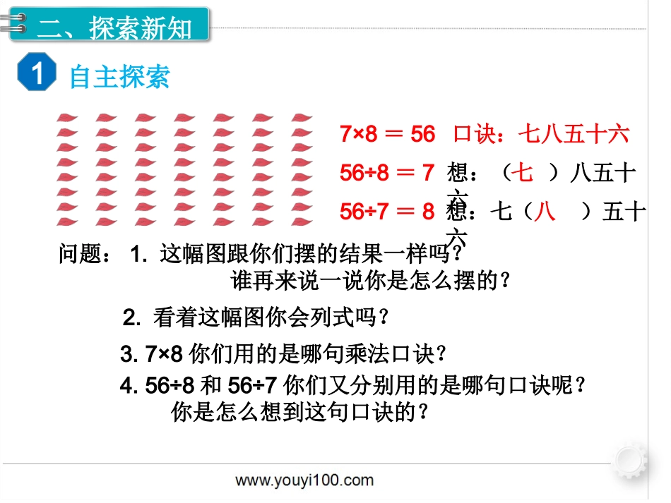 第1课时  用7、8的乘法口诀求商.ppt_第3页