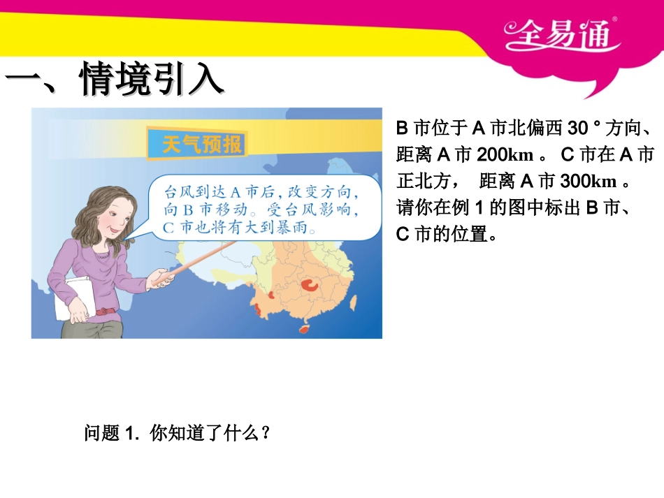 第二单元     例2根据方向和距离.ppt_第2页