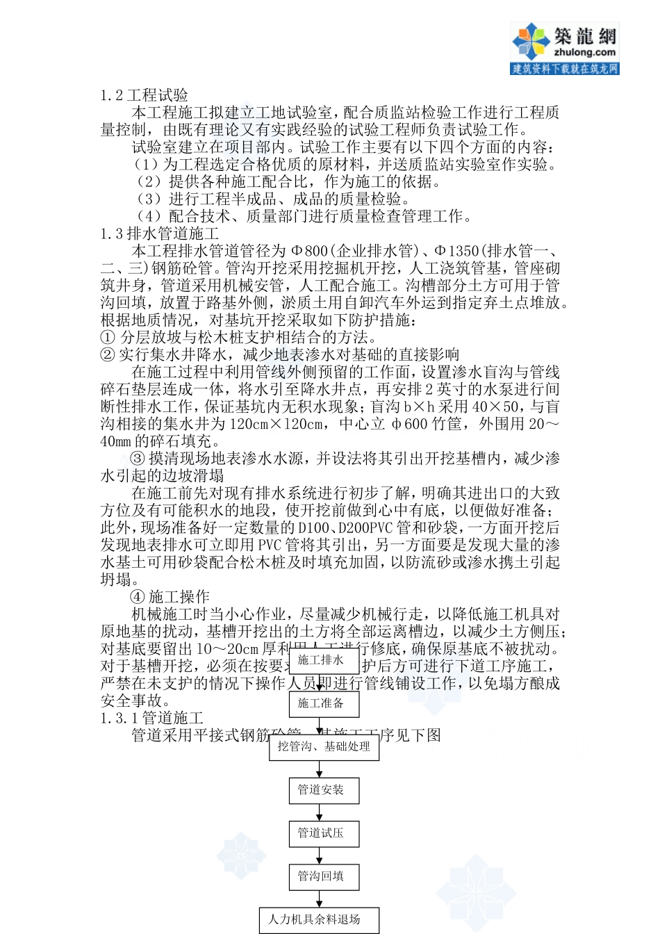 2025年精选优质工程资料：排污管道施工组织方案.doc_第2页