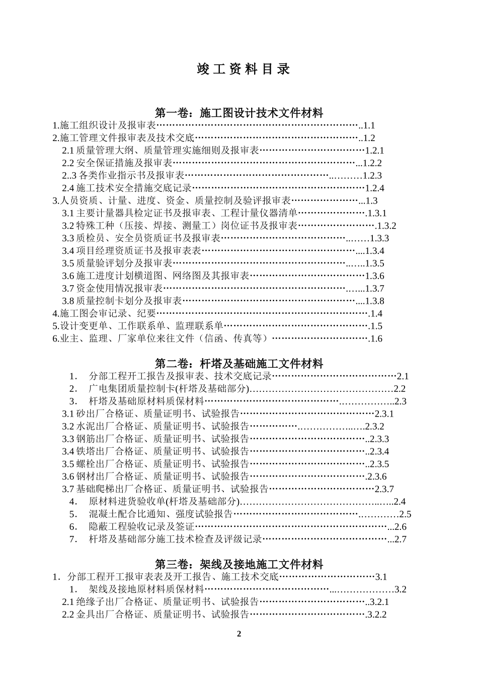 2025年精选优质工程资料：配电网工程竣工验收资料(最新).doc_第2页