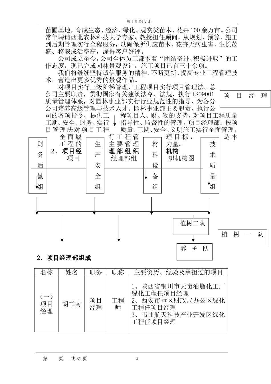 2025年精选优质工程资料：陕西省某市环山公路绿化施工组织设计.doc_第3页