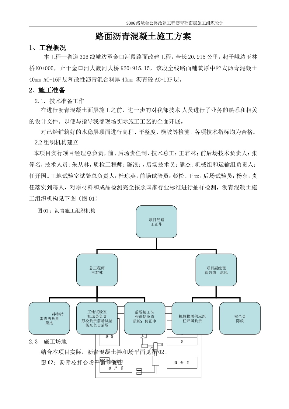 2025年精选优质工程资料：道路沥青砼施工组织设计.doc_第1页