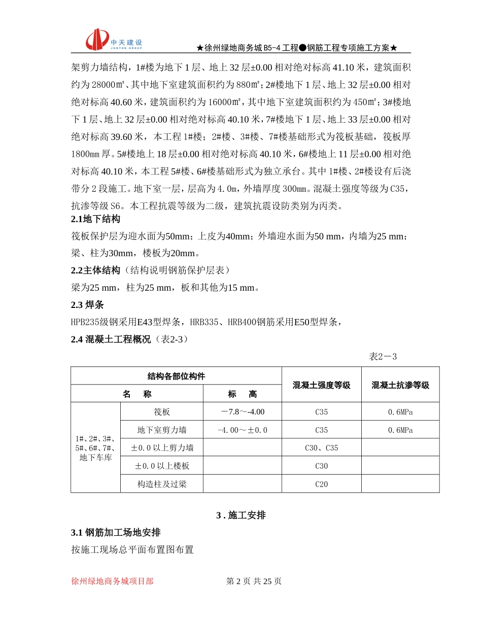 2025年精选优质工程资料：钢筋专项施工方案2.doc_第2页