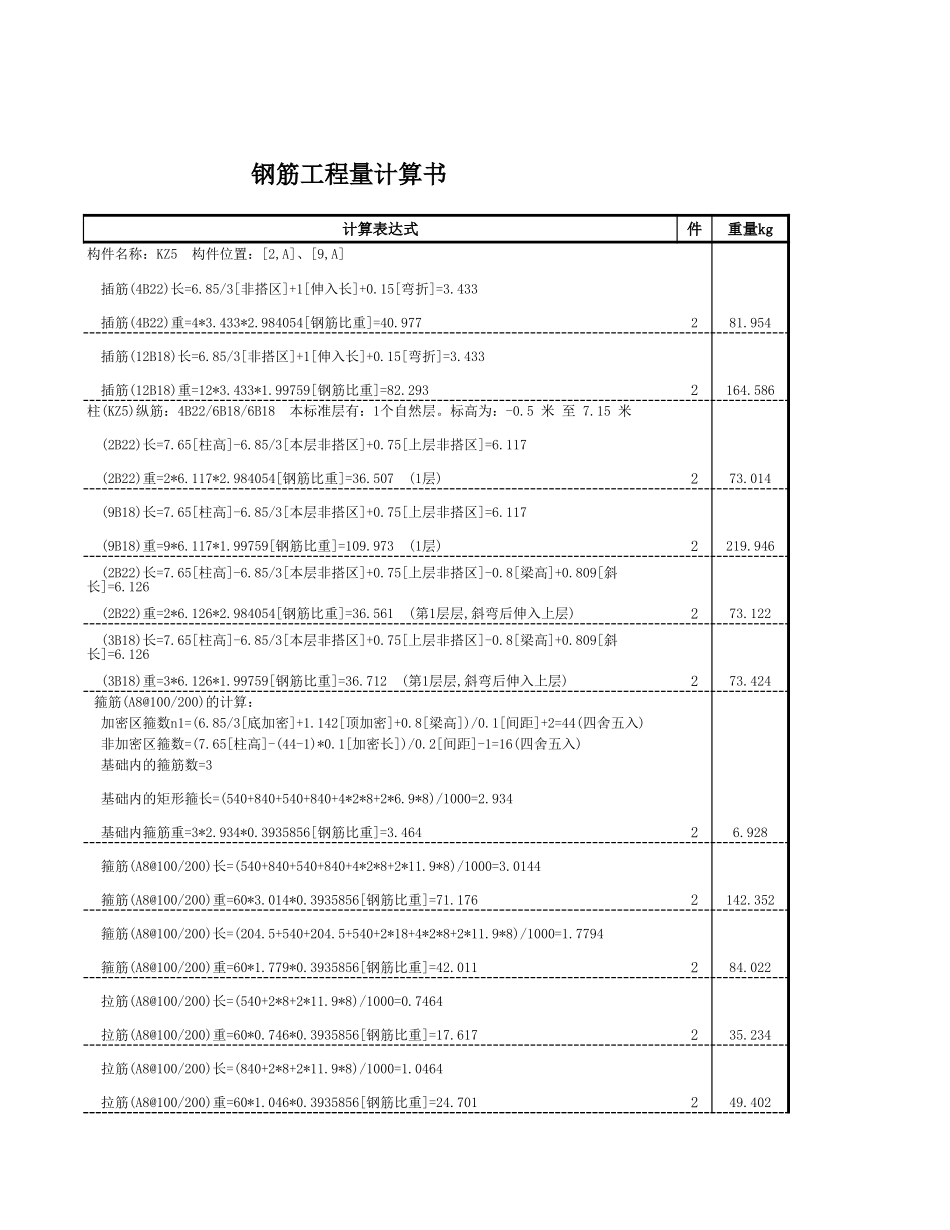 2025年精选优质工程资料：KZ5-1.xls_第3页