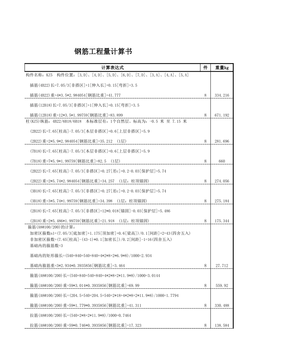 2025年精选优质工程资料：KZ5-2.xls_第3页