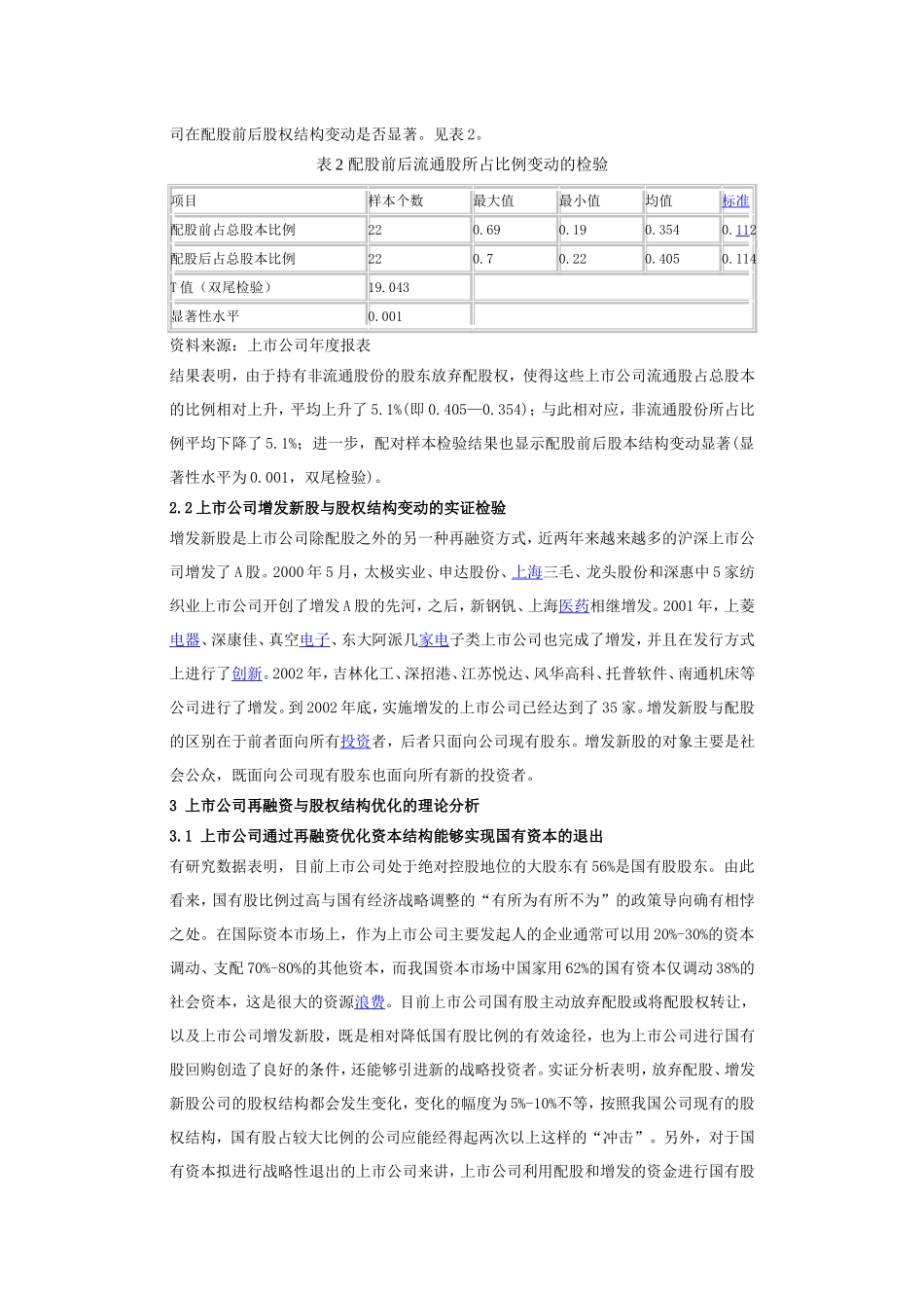 2025年优质公司经营资料：上市公司股权结构优化问题研究.doc_第3页